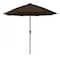 California Umbrella 9' Bronze Aluminum Market Patio Umbrella, Pacifica Mocha 194061337677 - alternate 1